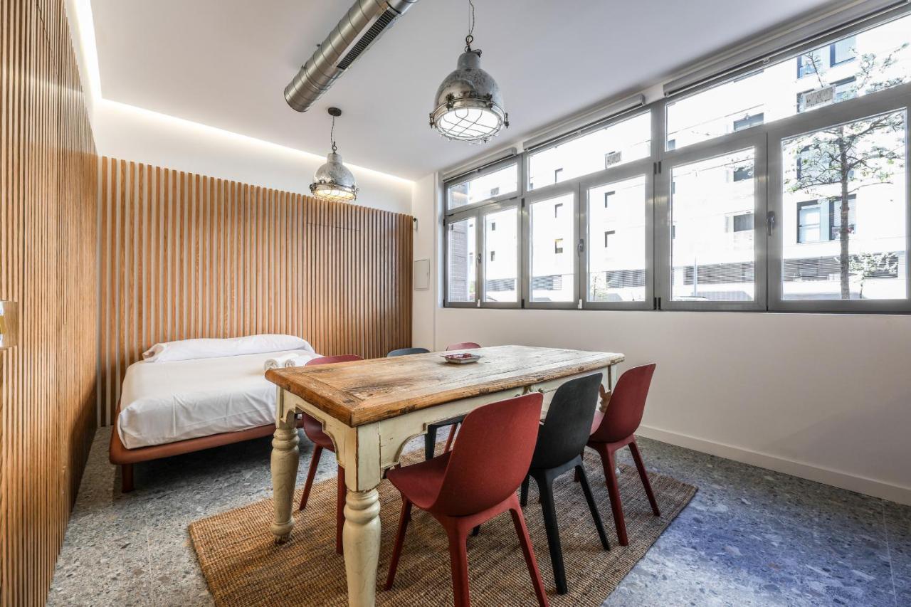 Loft Reformado Industrial Apartment Madrid Bagian luar foto