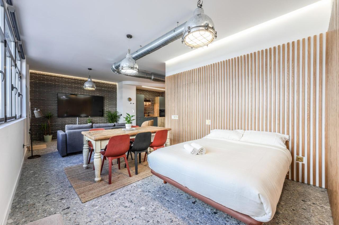 Loft Reformado Industrial Apartment Madrid Bagian luar foto