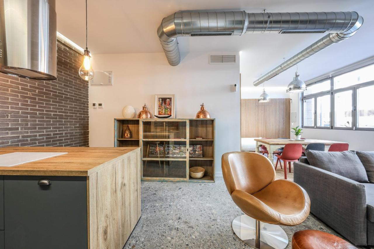 Loft Reformado Industrial Apartment Madrid Bagian luar foto