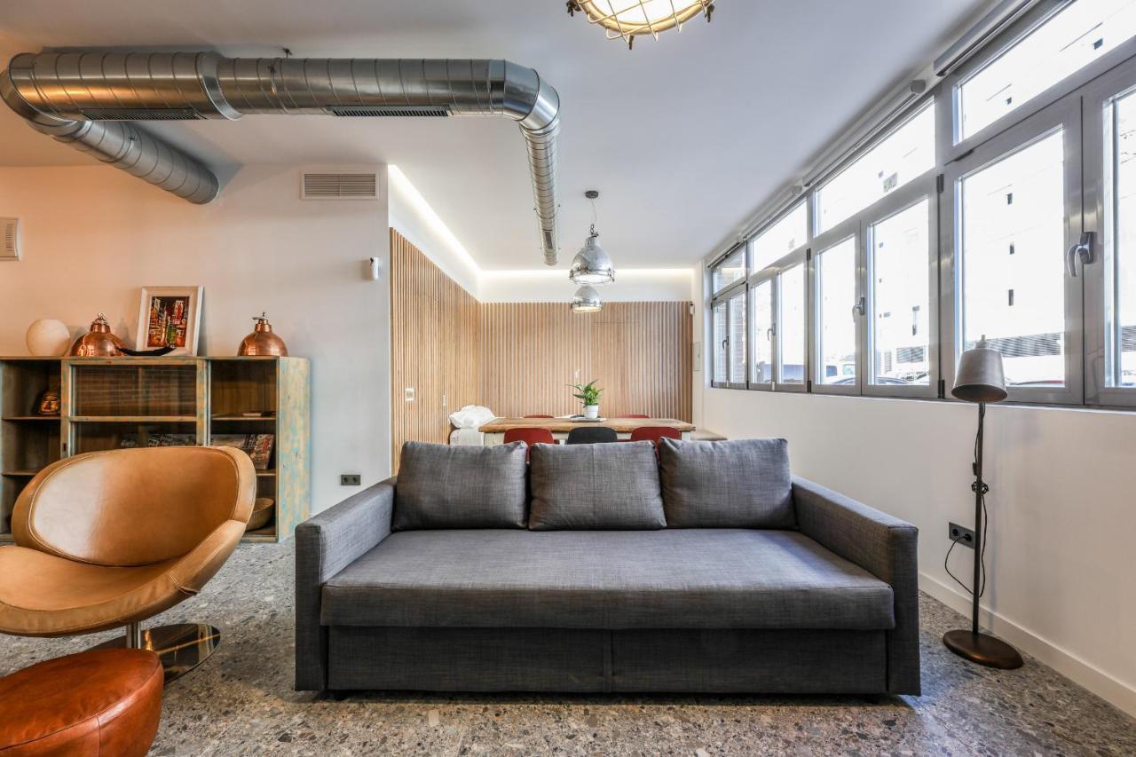 Loft Reformado Industrial Apartment Madrid Bagian luar foto