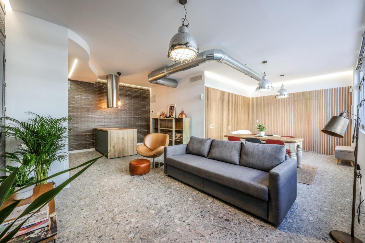 Loft Reformado Industrial Apartment Madrid Bagian luar foto